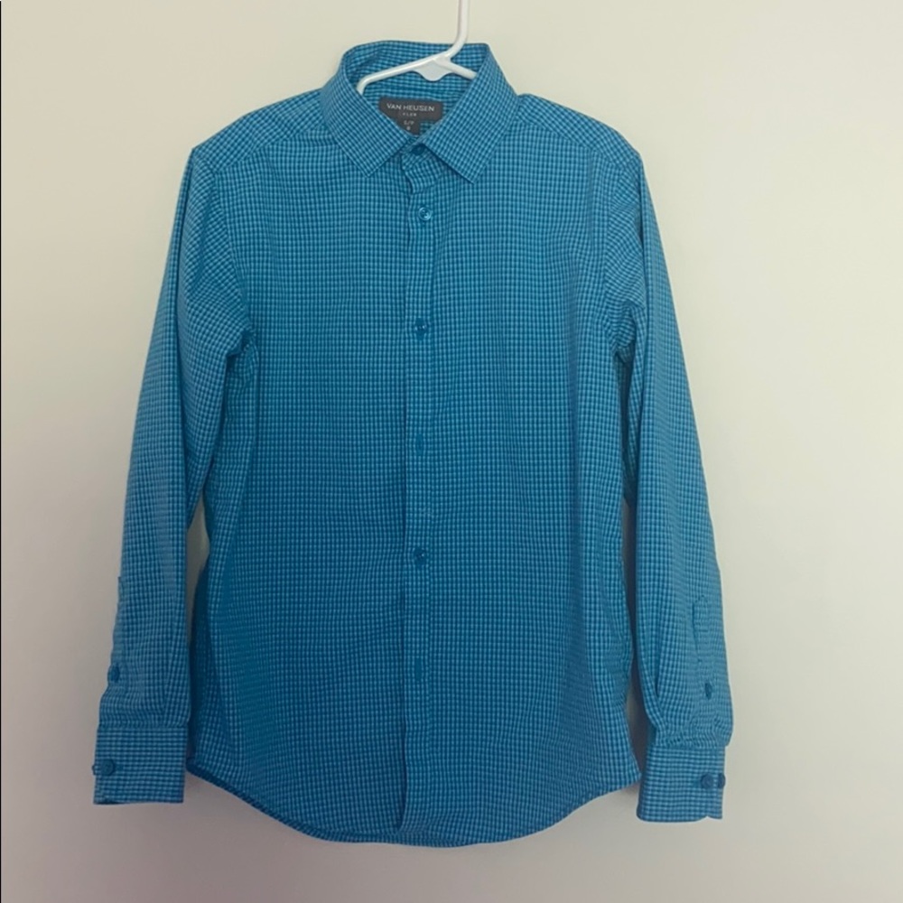 Boys Dress Shirt with clip tie